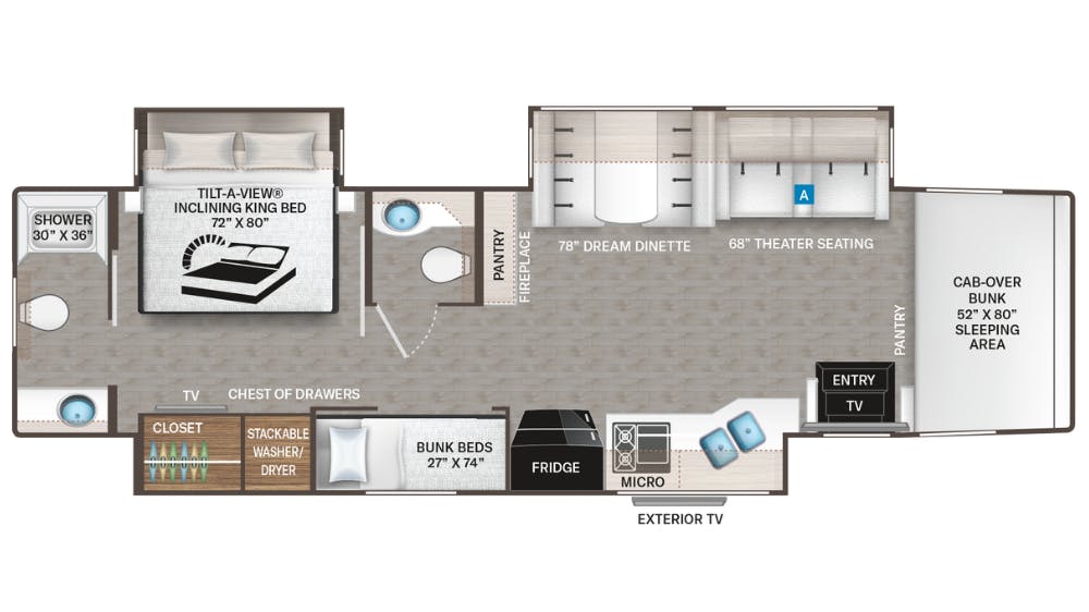 38XL Floor Plan