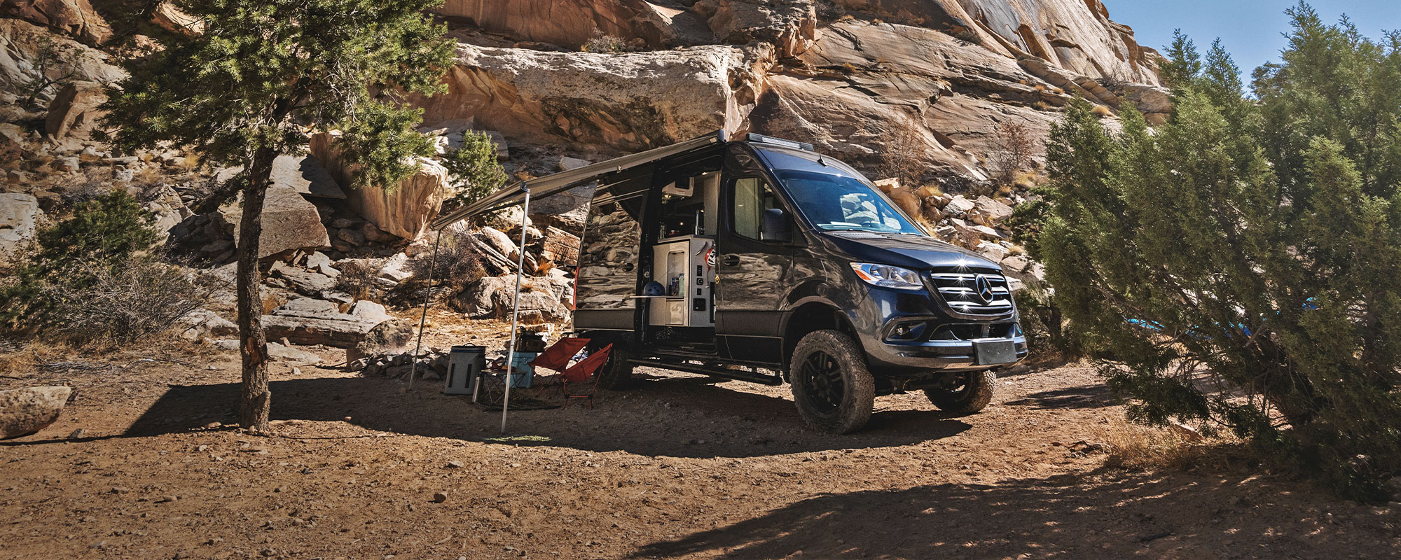 Mercedes store motorhome van